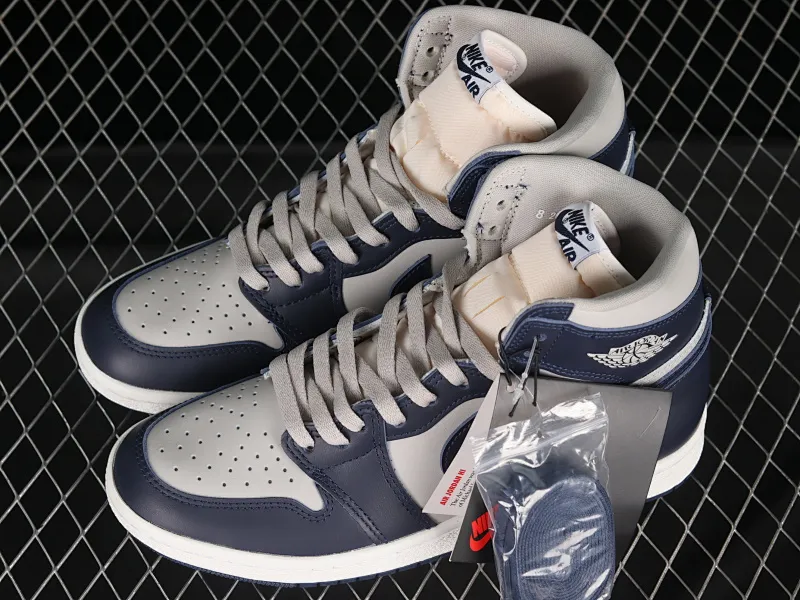 All categories Air Jordan Jordan series basketball shoes Air Jordan 1 High LJR version Air Jordan 1 High "Georgetown" AJ1 Joe 1 Georgetown high-top basketball shoes BQ4422-400